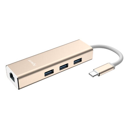 USB (3.1), USB typ C hub 4-port, 