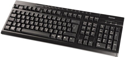 Hama klávesnice AK 220,multimediální,černá,USB