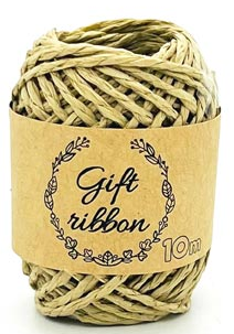 Stuha vázací papír 10m/2mm různé barvy