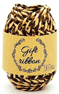 Stuha vázací papír 10m/2mm různé barvy