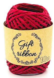 Stuha vázací papír 10m/2mm různé barvy