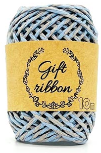 Stuha vázací papír 10m/2mm různé barvy