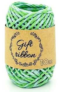 Stuha vázací papír 10m/2mm různé barvy