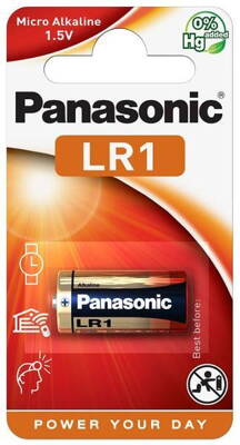 Baterie Panasonic 90A/LR1 1.5V 1ks