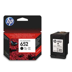 HP originální ink F6V25AE, HP 652, black, 360str.