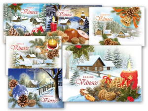 Vánoční pohlednice 