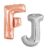 Fóliové balonky písmeno  102 cm. 