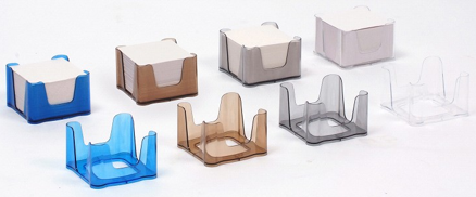 Blok kostka v boxu hnědá