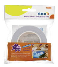 Lepicí  oboustranná páska  snímatelná Stick´n by Hopax - 12 mm x 12 m Lepicí  oboustranná páska  snímatelná Stick´n by Hopax - 12 mm x 12 m