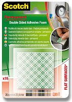 Montážní pásky Scotch - 25,4 mm x 25,4 mm čtverečky (16 ks) Montážní pásky Scotch - 25,4 mm x 25,4 mm čtverečky (16 ks)
