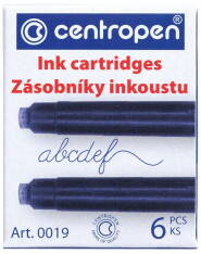  Centropen - bombičky inkoustové - 6 ks