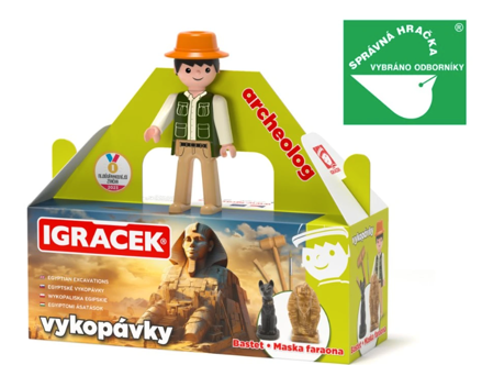 Igráček - figurka s vykopávkami