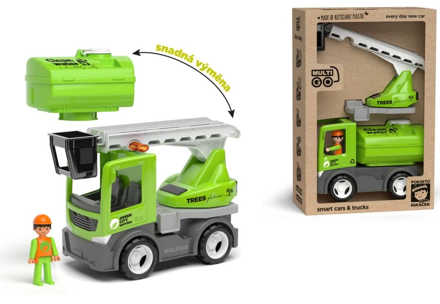 ECO MultiGO City 2+1 - Igráček, auto zelený