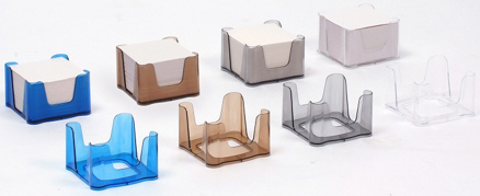 Blok kostka v boxu modrý