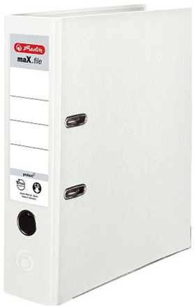 Pákový pořadač A4 80mm PP Herlitz MaX.Fi