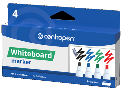 Popisovač na tabule Centropen 8569 sada 4ks