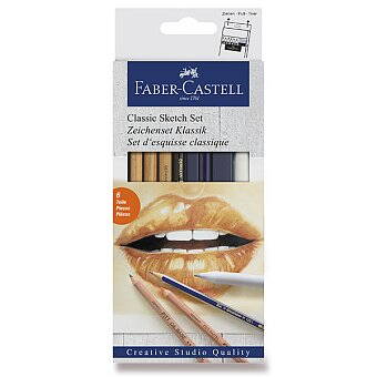 Umělecká sada Faber-Castell Goldfaber Classic Sketch - sada 6 kusů